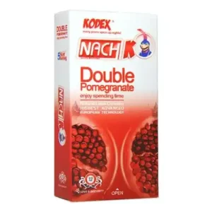 کاندوم ناچ کدکس مدل Double Pomegranate بسته 12 عددی
